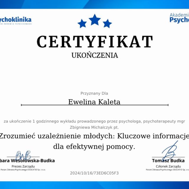 Powiększ obraz: certificate 14