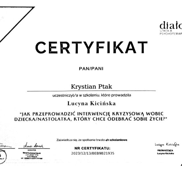 Powiększ obraz: certificate 11