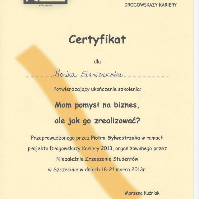 Powiększ obraz: certificate 47