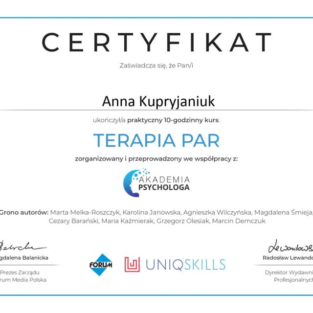Powiększ obraz: certificate 16