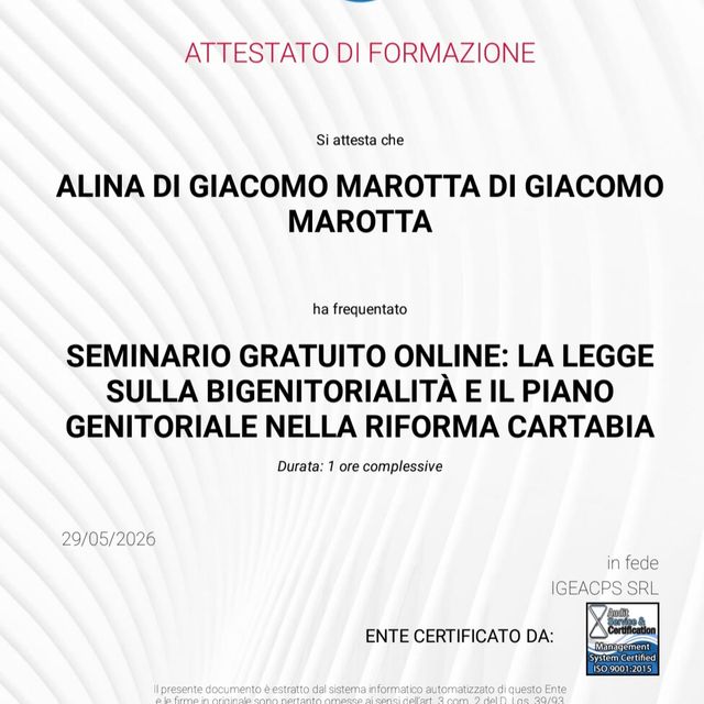 Ingrandire l'immagine: certificate 6