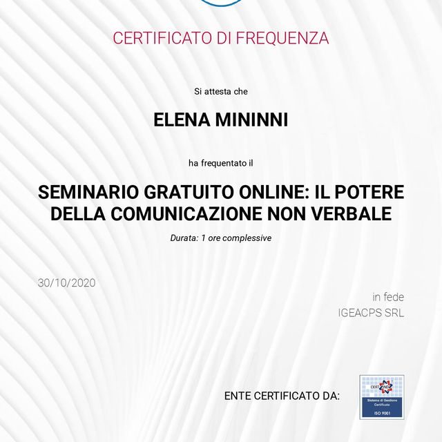 Ingrandire l'immagine: certificate 1