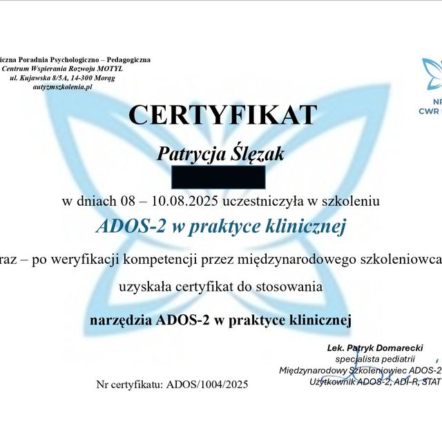 Powiększ obraz: certificate 4