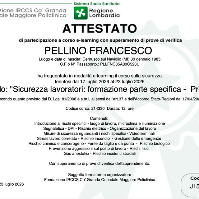 Ingrandire l'immagine: certificate 1