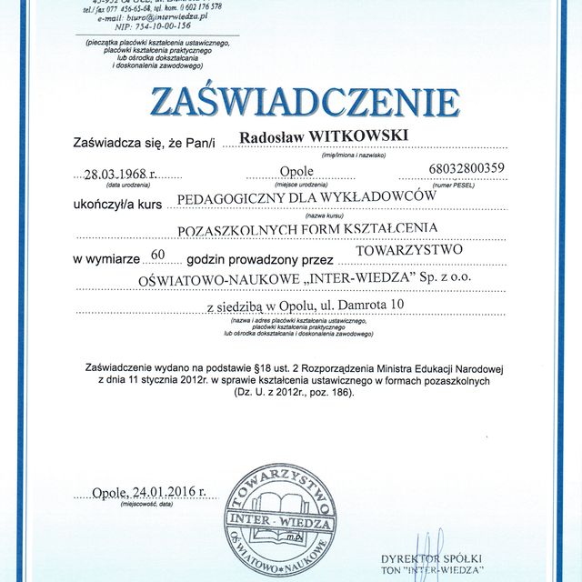Powiększ obraz: certificate 46
