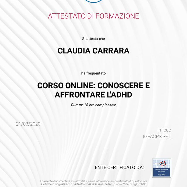 Ingrandire l'immagine: certificate 1