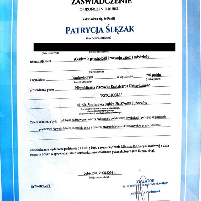 Powiększ obraz: certificate 13
