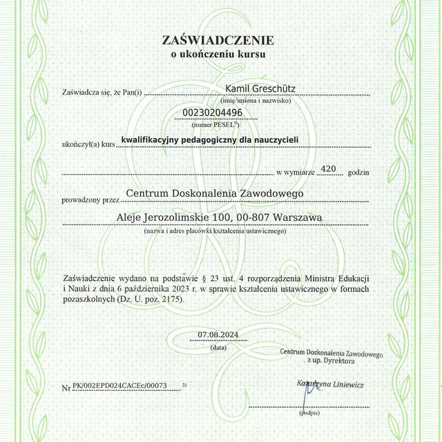 Powiększ obraz: certificate 2