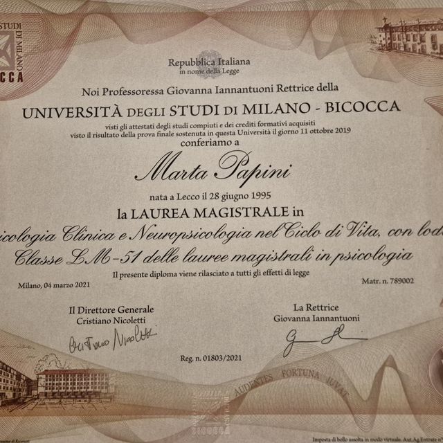 Ingrandire l'immagine: certificate 1