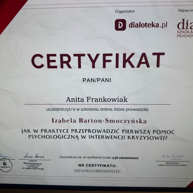 Powiększ obraz: certificate 17