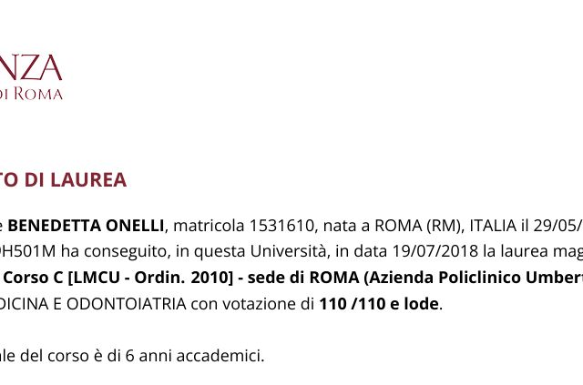 Ingrandire l'immagine: certificate 1