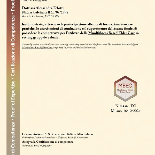 Ingrandire l'immagine: certificate 3