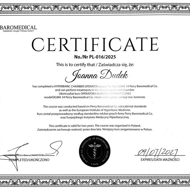 Powiększ obraz: certificate 8