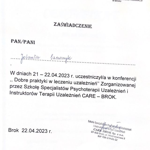 Powiększ obraz: certificate 8