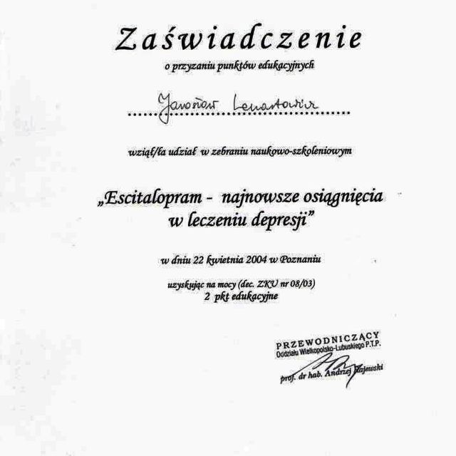 Powiększ obraz: certificate 69