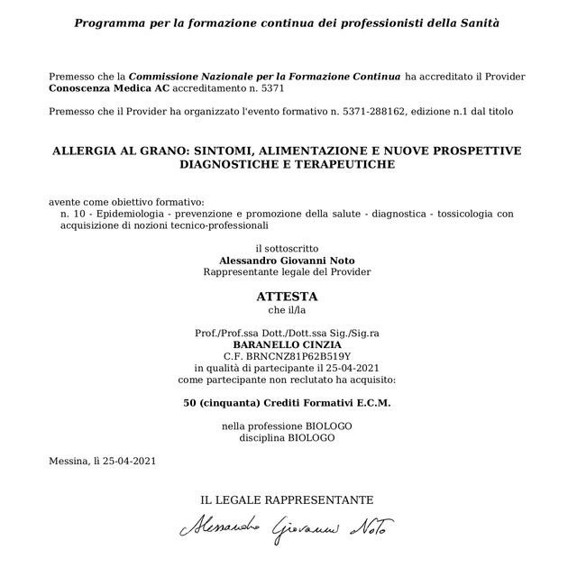 Ingrandire l'immagine: certificate 5