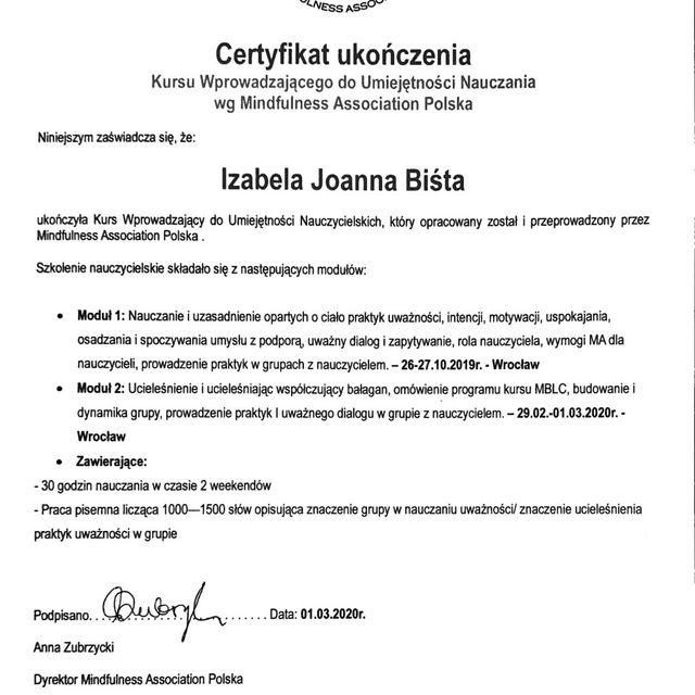 Powiększ obraz: certificate 9
