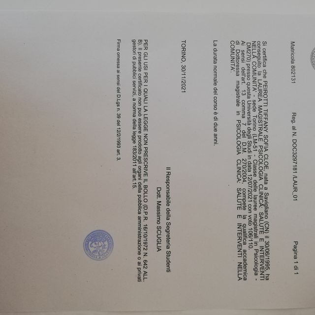 Ingrandire l'immagine: certificate 1