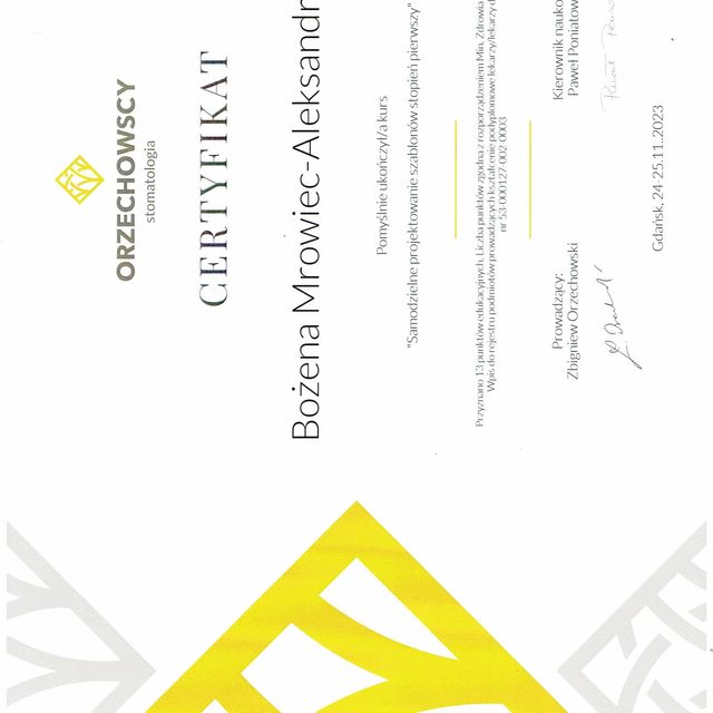 Powiększ obraz: certificate 20