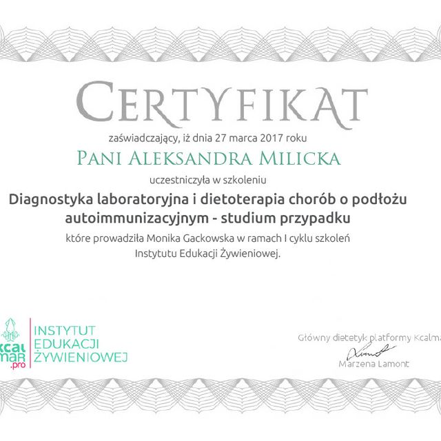 Powiększ obraz: certificate 16