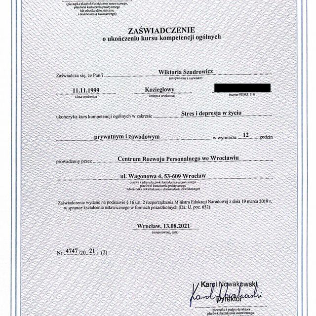 Powiększ obraz: certificate 14