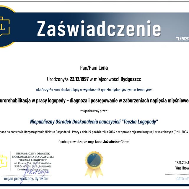 Powiększ obraz: certificate 27