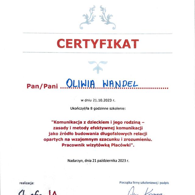 Powiększ obraz: certificate 14