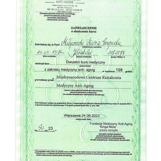 Powiększ obraz: certificate 5