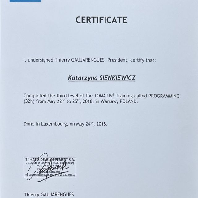 Powiększ obraz: certificate 34