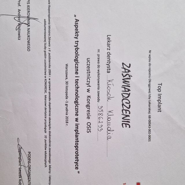 Powiększ obraz: certificate 10