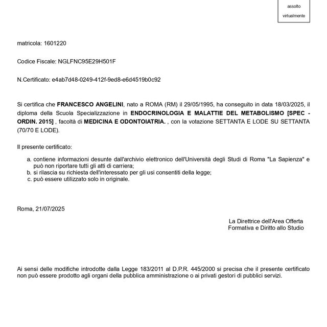 Ingrandire l'immagine: certificate 2