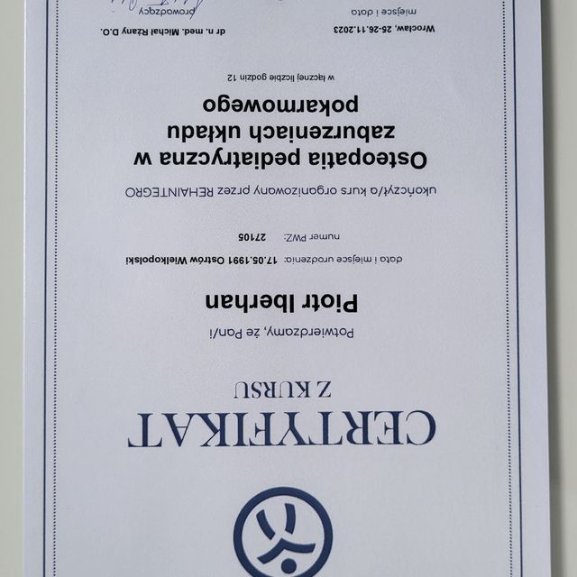 Powiększ obraz: certificate 68
