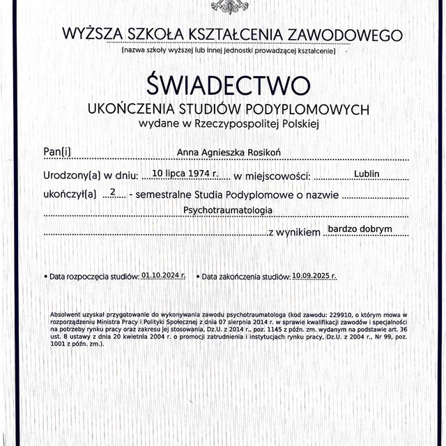 Powiększ obraz: certificate 8