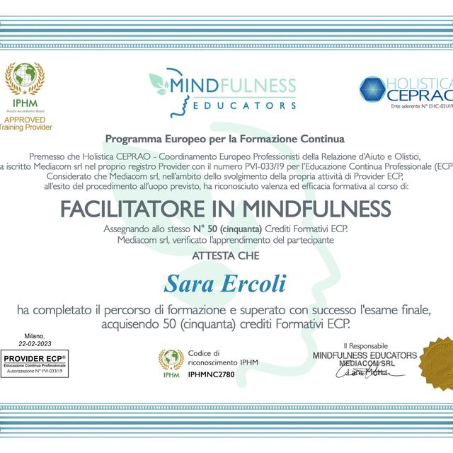 Ingrandire l'immagine: certificate 1