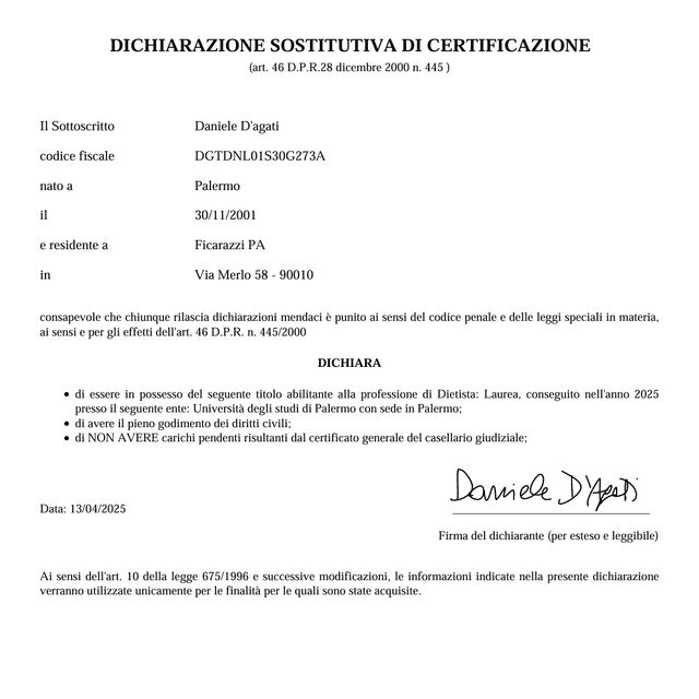 Ingrandire l'immagine: certificate 1
