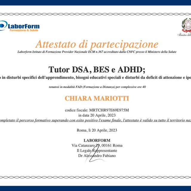 Ingrandire l'immagine: certificate 1