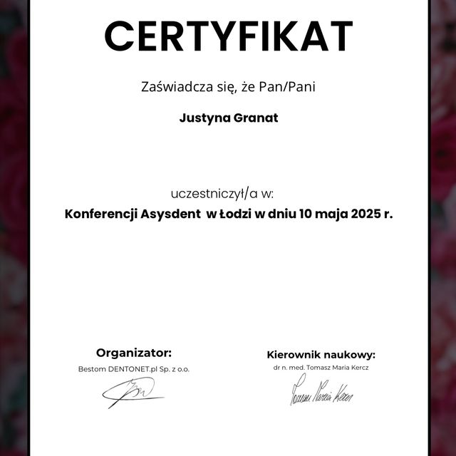 Powiększ obraz: certificate 16
