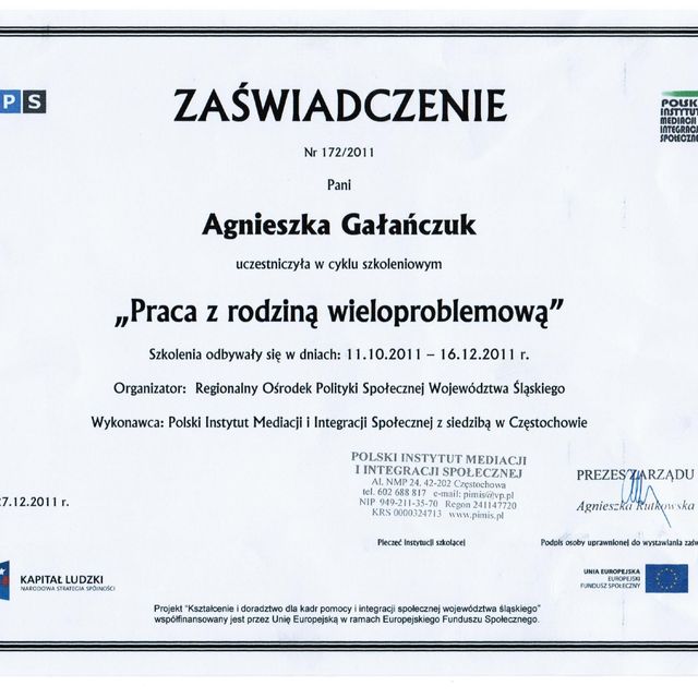 Powiększ obraz: certificate 5