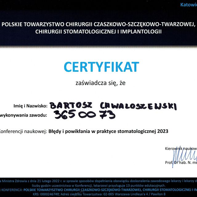 Powiększ obraz: certificate 10