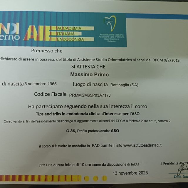 Ingrandire l'immagine: certificate 5