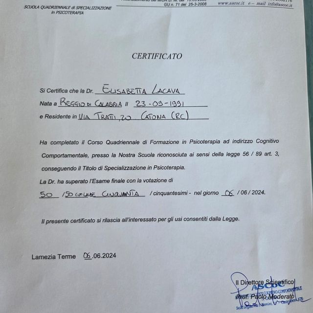 Ingrandire l'immagine: certificate 2