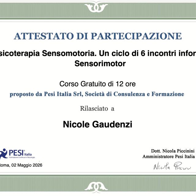 Ingrandire l'immagine: certificate 3
