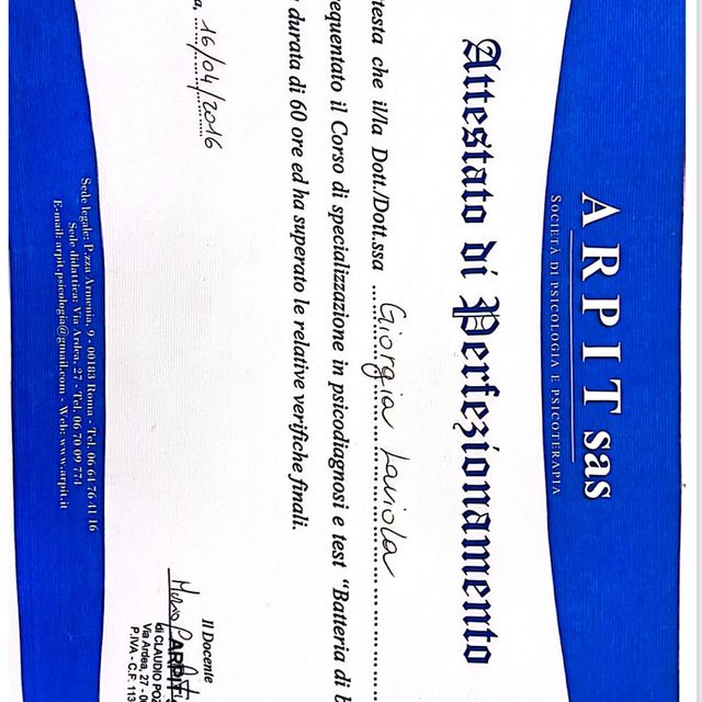Ingrandire l'immagine: certificate 1