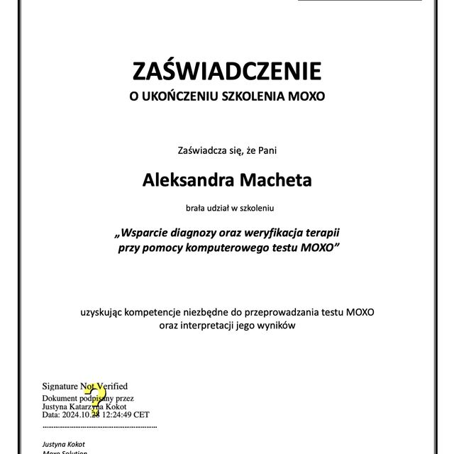 Powiększ obraz: certificate 2