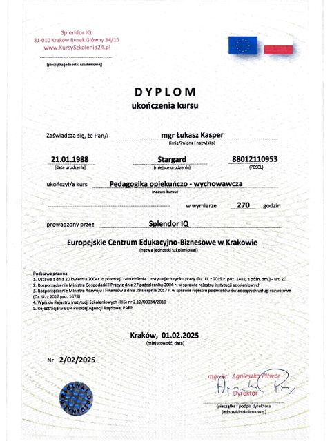 Powiększ obraz: certificate 28