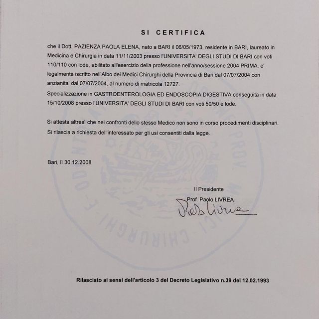 Ingrandire l'immagine: certificate 2