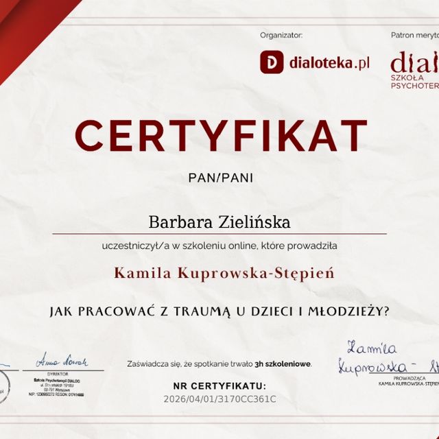 Powiększ obraz: certificate 13