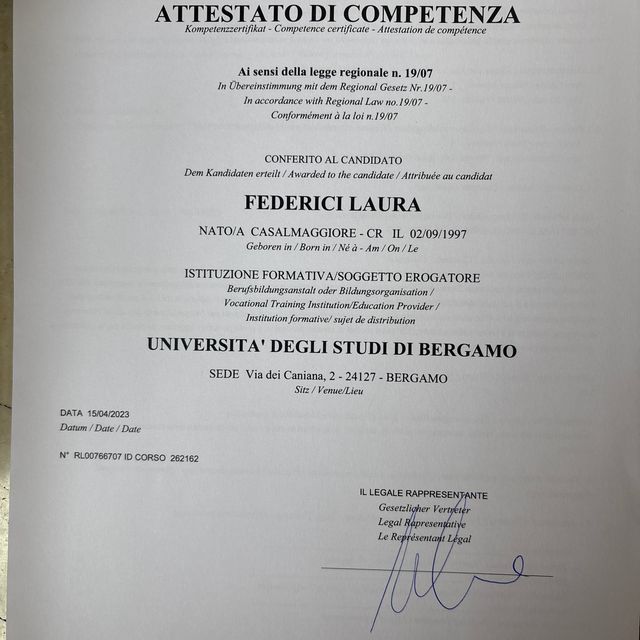 Ingrandire l'immagine: certificate 1