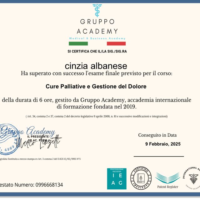 Ingrandire l'immagine: certificate 1