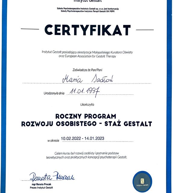 Powiększ obraz: certificate 6